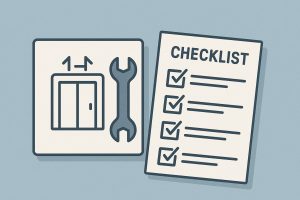 سرویس اسانسور شامل چیست؟ [چک لیست سرویس آسانسور pdf و word]