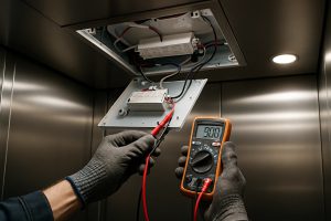 روشن نشدن چراغ کابین آسانسور [عیب یابی + راه حل]