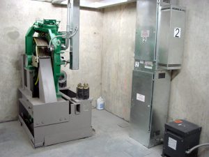 اتاقک آسانسور در پشت بام [ابعاد و ارتقاع اتاقک آسانسور در بام]