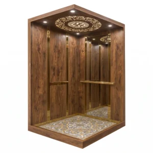 مدل کابین آسانسور چوبی